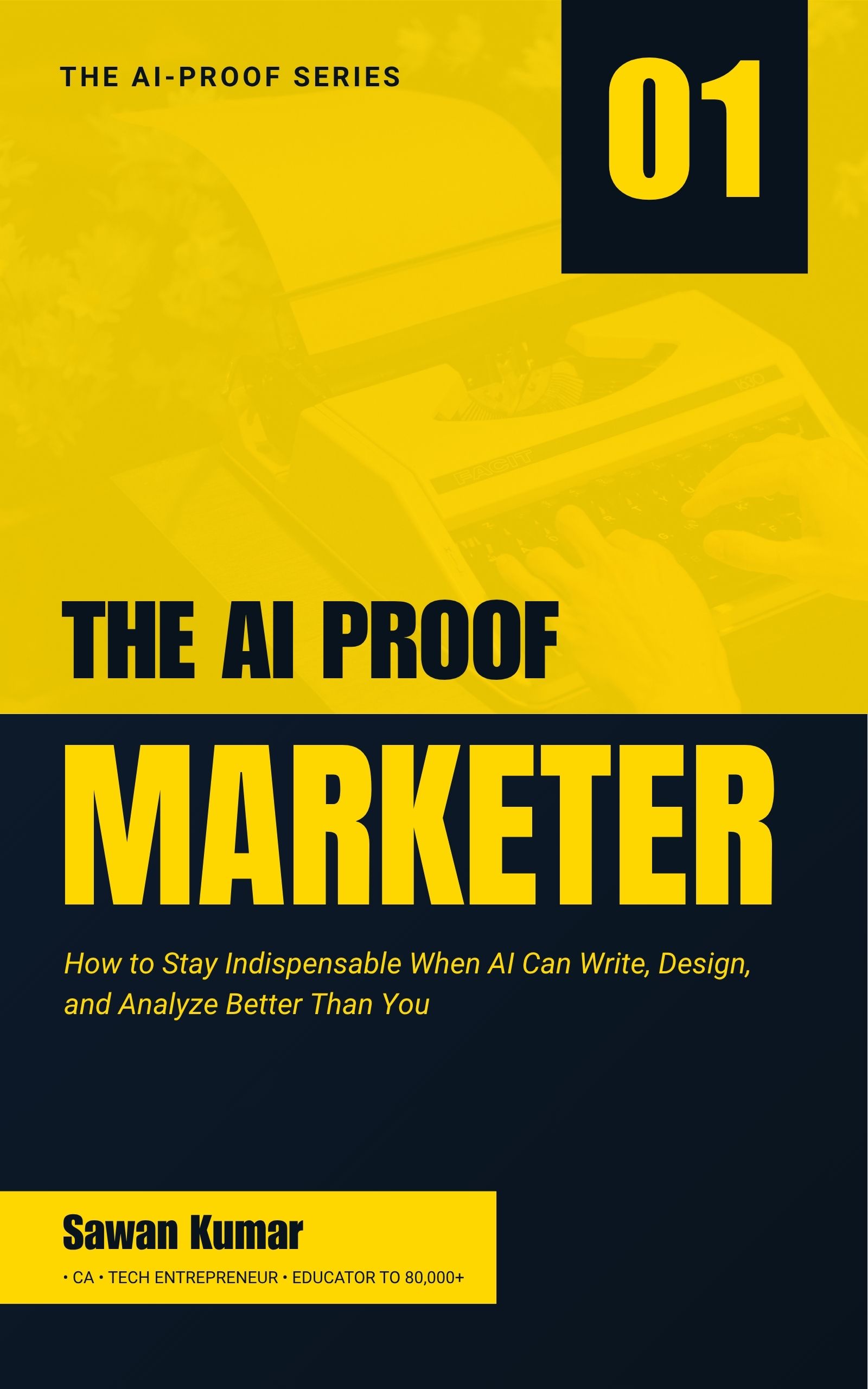 The AI-Proof Marketer book cover